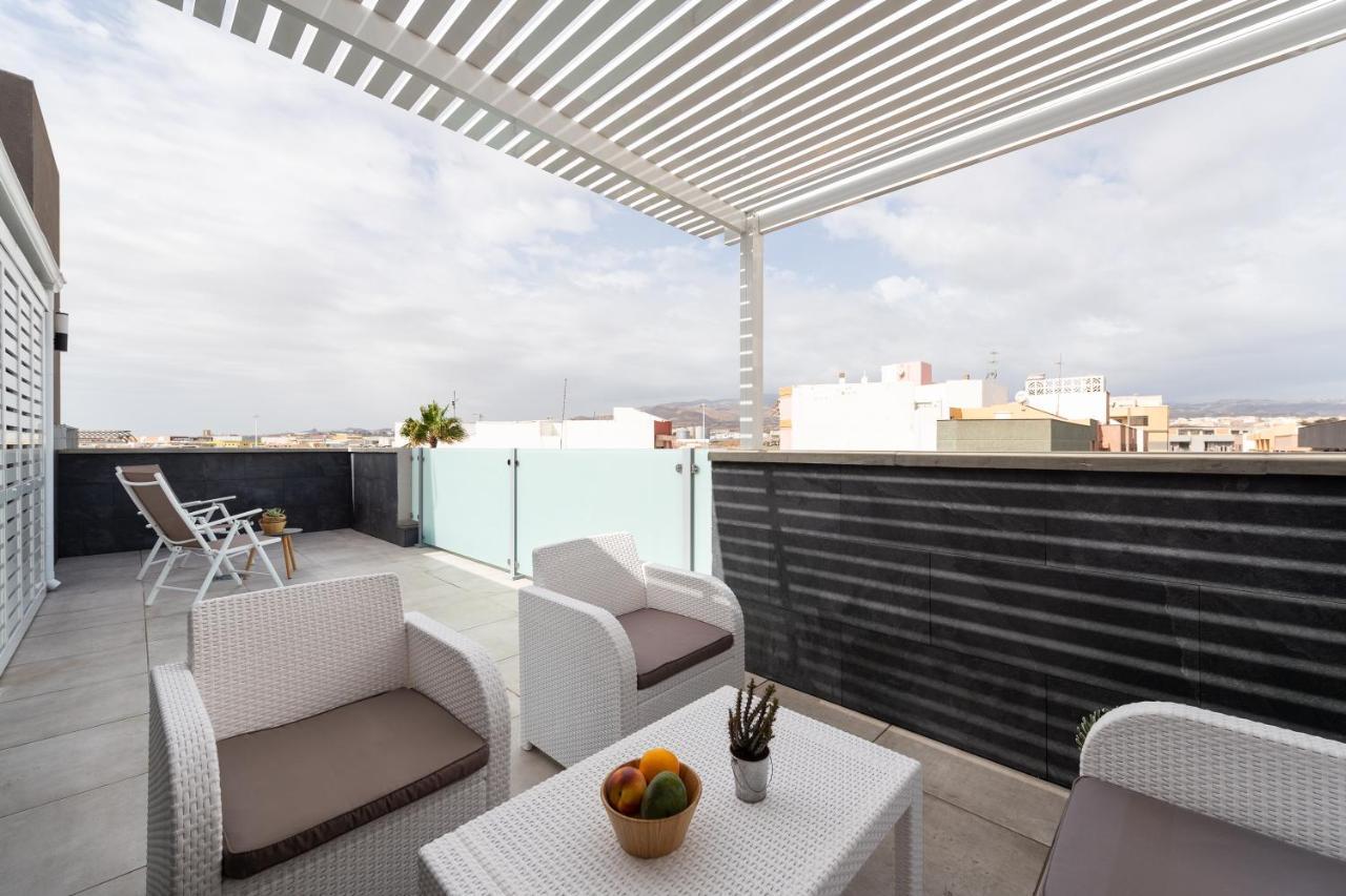 Durmiendo Sobre El Mar, Vivienda Los Riscos テルデ エクステリア 写真