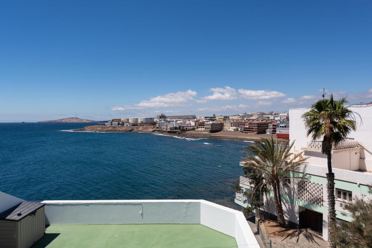 Durmiendo Sobre El Mar, Vivienda Los Riscos テルデ エクステリア 写真