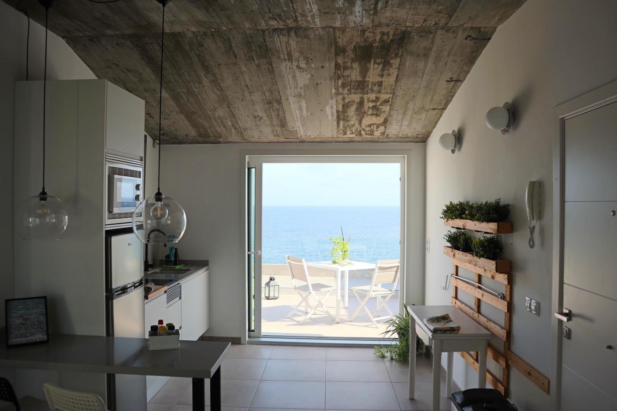 Durmiendo Sobre El Mar, Vivienda Los Riscos テルデ エクステリア 写真